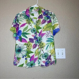 Jams World Womens Sea Grove Shirt size Medium